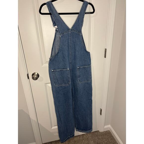 Vintage GAP Denim Overalls Blue Jean Carpenter Style 100% Cotton Women Small - Picture 5 of 5
